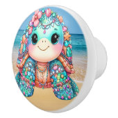 Wertvoll Bling Baby Turtles - Mehr unterwegs - Keramikknauf (Rechts)