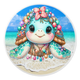 Wertvoll Bling Baby Turtles - Mehr unterwegs - Keramikknauf