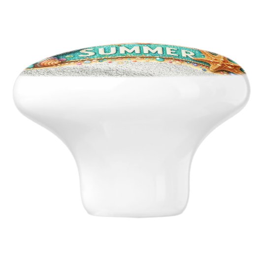 Wertvoll Bling Baby Turtles - Mehr unterwegs - Keramikknauf (Seitenansicht)