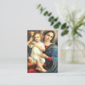 Wertvoll Blood St. Gertrude Gebet Heilige Karten (Stehend Vorderseite)