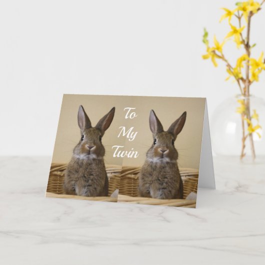 WERTVOLL BUNNY WÜNSCHT, DASS ER DIR GEHEN KÖNNTE!  KARTE (Gelbe Blume)