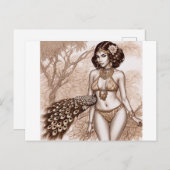 Wertvoll Delilah Postkarte (Vorne/Hinten)