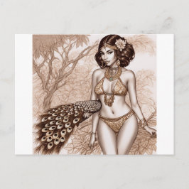 Wertvoll Delilah Postkarte