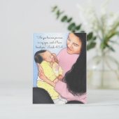 Wertvoll in meiner Eyes~Mama & Baby Postcard Postkarte (Stehend Vorderseite)