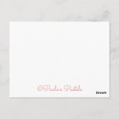 Wertvoll in meiner Eyes~Mama & Baby Postcard Postkarte (Rückseite)