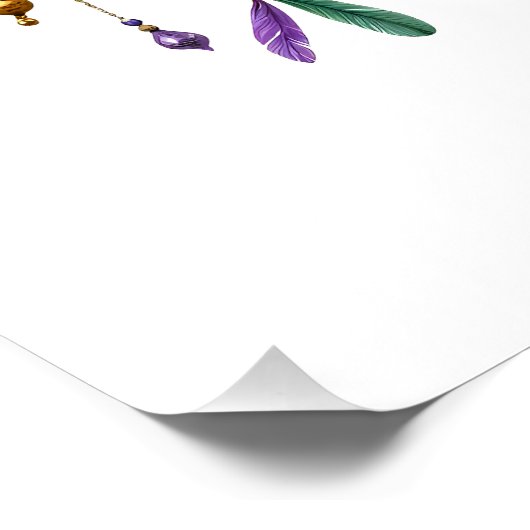 Wertvoll Jester Theme Poster (Ecke)