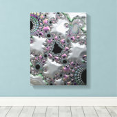 Wertvoll Jewels Canvas Print Leinwanddruck (Insitu (Holzboden))
