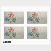 Wertvoll Jewels Scripture Rechteckiger Aufkleber (Blatt)