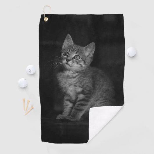 Wertvoll Kitten Golfhandtuch (Insitu)