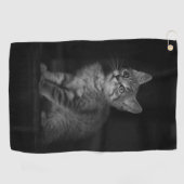 Wertvoll Kitten Golfhandtuch (Horizontal)