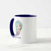 Wertvoll Mermaid Tasse (Vorderseite Links)