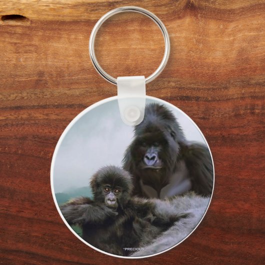 WERTVOLL ~ Mtn Gorilla Schlüsselkette Schlüsselanhänger (Vorderseite)