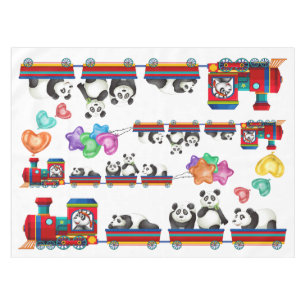 Wertvoll Panda Tablecloth - Tischüberdeckung Tischdecke