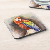 Wertvoll Parrot Cork Untersetzer (Linke Seite)