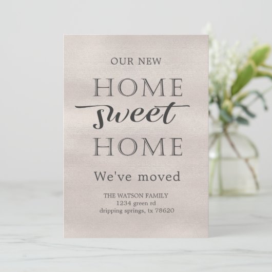 Wertvoll Pearl | Einladung zur Einberufung (Stehend Vorderseite)