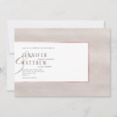 Wertvoll Pearl | Einladung zur Hochzeit (Vorderseite)