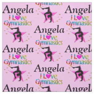 WERTVOLL PINK I LIEBE GYMNASTICS PERSONALISIEREN F STOFF
