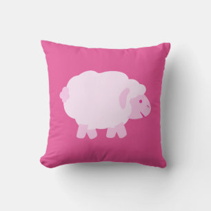 Wertvoll Pink Little Lamm Kissen