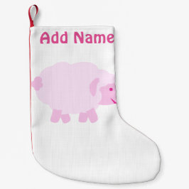 Wertvoll Pink Little Lamm Kleiner Weihnachtsstrumpf