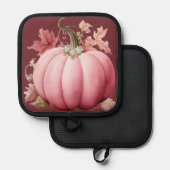 Wertvoll Pumpkin Topflappen (Vorderseite/Rückseite)