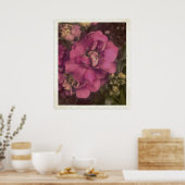 wertvoll-rosa-Peony Poster (Küche)