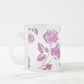 Wertvoll Rosa Rose Mattglastasse (Links)
