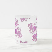 Wertvoll Rosa Rose Mattglastasse (Mittel)