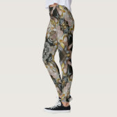 Wertvoll Stones and Crystals Mandala Fraktal Leggings (Links)