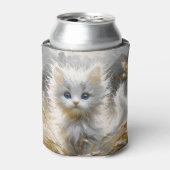 Wertvoll White Kitten Dosenkühler (Kanne Vorderseite)