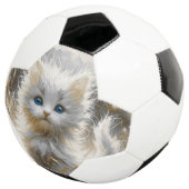 Wertvoll White Kitten Fußball (Dreiviertel)