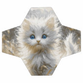 Wertvoll White Kitten Fußball (Flach)
