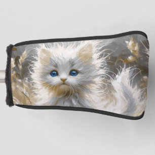 Wertvoll White Kitten Golf Headcover