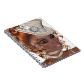 Wertvolle afrikanische amerikanische Frau Notizblock (Rechte Seite)