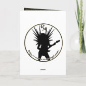 Wertvolle Bell Feiertagskarte (Rückseite)