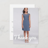 Wertvolle Bestätigung Dankeskarte (Vorne/Hinten)