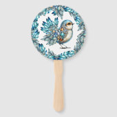 Wertvolle Bling Birds-Thema Einladung Fächer (Vorderseite)