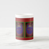 WERTVOLLE CHRISTMAS CHINA TASSE (Vorderseite)