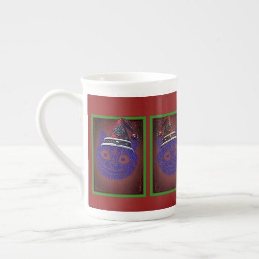 WERTVOLLE CHRISTMAS CHINA TASSE (Links)