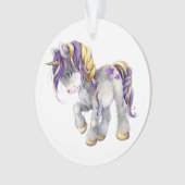 Wertvolle Einhornverzierung Ornament (Vorderseite)