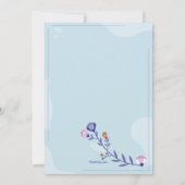 Wertvolle Einladung (Rückseite)