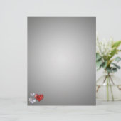 Wertvolle Elegant Diamond Hearts (Stehend Vorderseite)