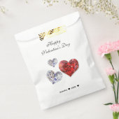 Wertvolle Elegant Diamond Hearts Geschenktütchen (Versiegelt)