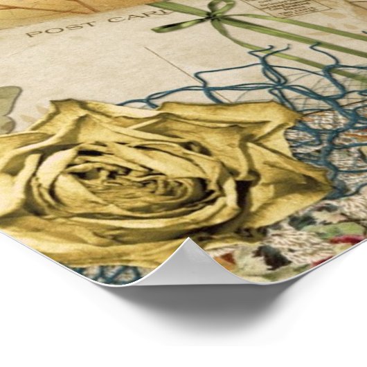 Wertvolle Erinnerungen Poster (Ecke)