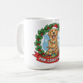 Wertvolle Feiertage Kaffeetasse (Vorderseite Links)