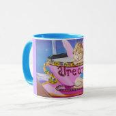 Wertvolle Flügel-Fee-TraumTasse Tasse (Vorderseite Links)