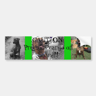 Wertvolle Fracht Autoaufkleber