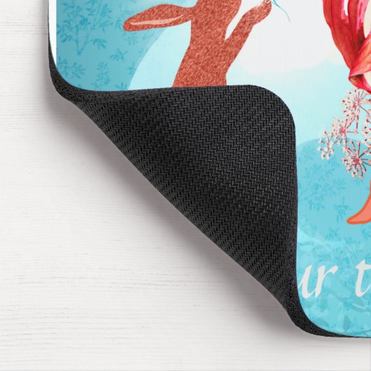 Wertvolle Freundschaft Hare Princess Mousepad (Ecke)