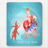 Wertvolle Freundschaft Hare Princess Mousepad (Vorne)