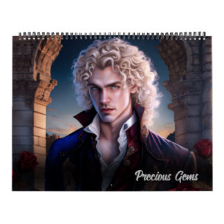 Wertvolle Gemis Birthstone Gotische Kunst Kalender