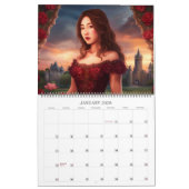 Wertvolle Gemis Birthstone Gotische Kunst Kalender (Jan 2026)